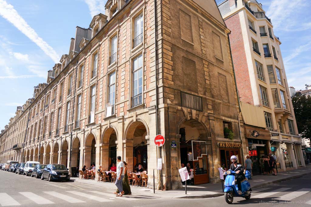 Place-des-Vosges, 孚日廣場, 巴黎景點, 巴黎自助旅行, 法國自助. 歐洲旅遊, 巴士底, 雨果故居, 瑪黑區