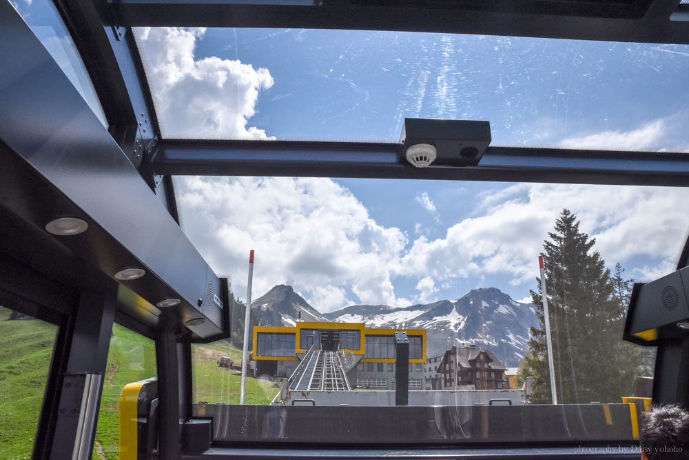 Stoos登山纜車, 世界最斜纜車, 世界最陡纜車, 瑞士纜車, 瑞士自助, 瑞士自由行, Schwyz, Stoos 交通, Swiss Pass, 瑞士火車通行證, Swiss Travel Pass, Stoos 健行