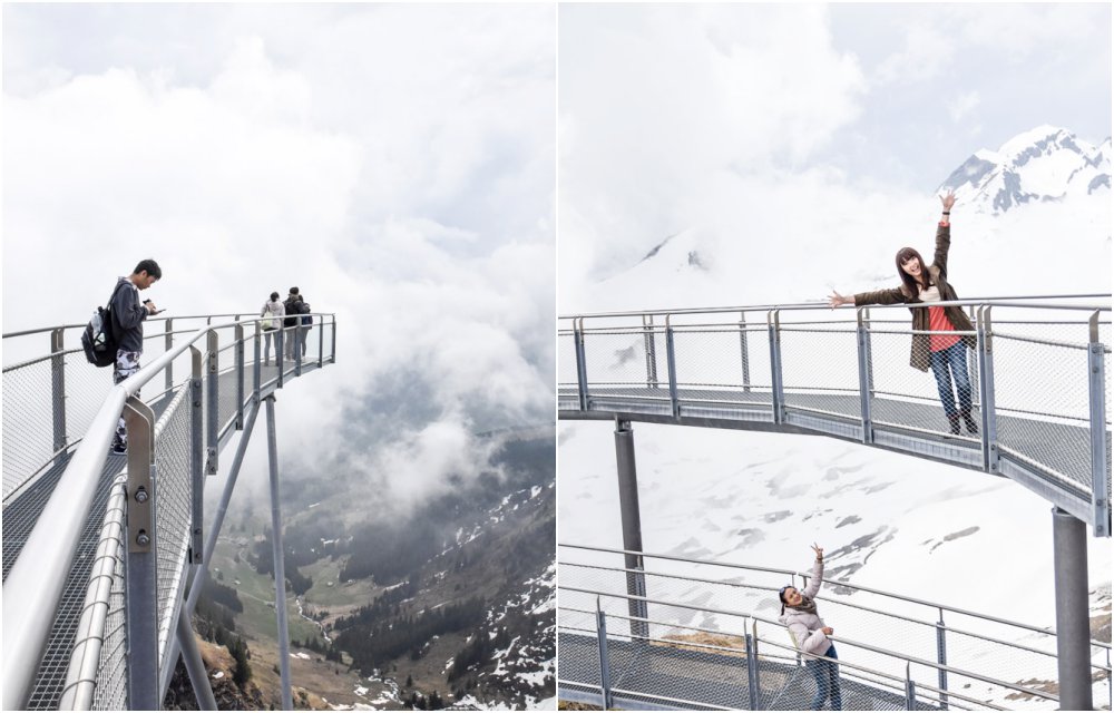 first cliff walk, First, 菲斯特, 少女峰區, 瑞士纜車, 卡丁車, 高空飛索, 滑板自行車, Grindelwald, 格林德瓦, 瑞士自助