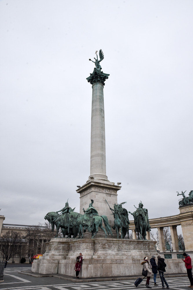 英雄廣場, 布達佩斯自由行, 布達佩斯自助, 布達佩斯景點, 匈牙利