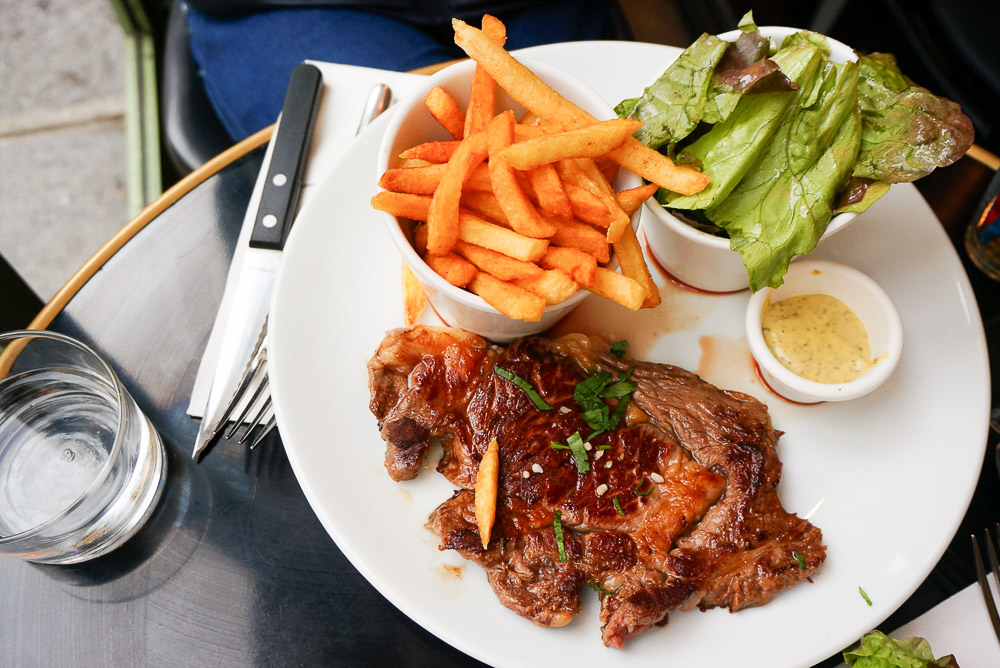 Au Vieux Colombier, 巴黎美食, 巴黎油封鴨, 巴黎餐館, 法式料理, 巴黎牛排