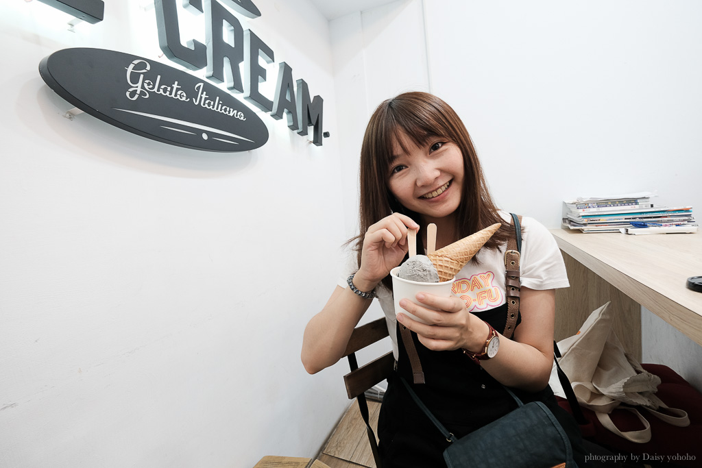 Nice cream, 東區甜點, 東區冰淇淋, 台北義式手工冰淇淋, 忠孝敦化站冰淇淋, 全素冰淇淋, Nice Cream 菜單, 義大利老闆