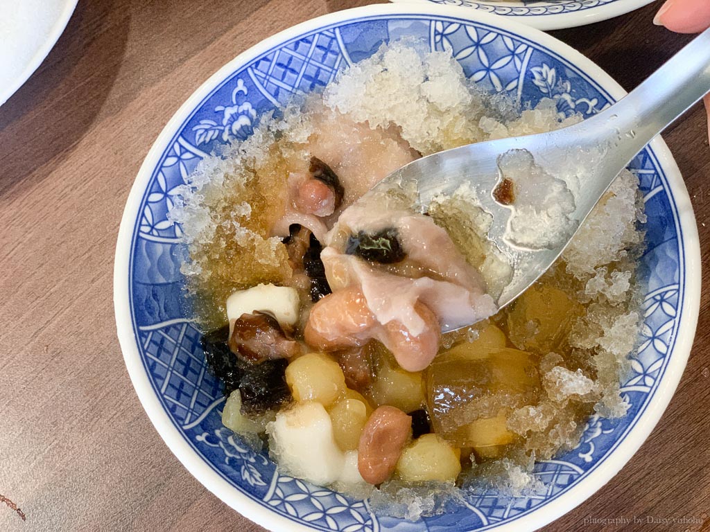 黃火木舊台味冰店, 江水號新店, 原江水號海安店, 崇德路美食, 台南八寶冰, 台南甜湯, 台南冰品, 台南古早味