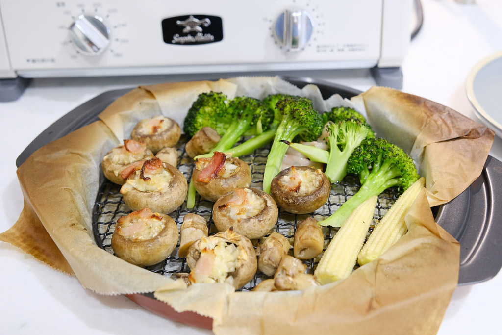 日本千石阿拉丁烤箱, 阿拉丁烤箱食譜, 阿拉丁料理, 風琴馬鈴薯, 烤時蔬