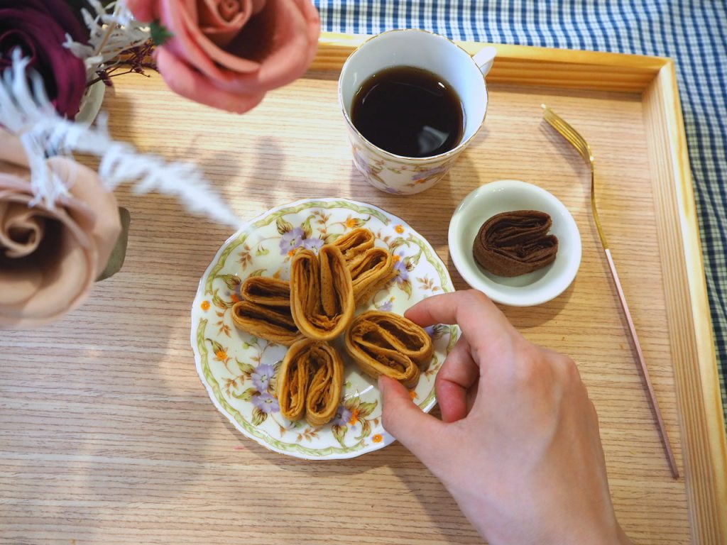 空氣感愛心手工蛋捲誕生 ! 酒飽甜製菓所 100%日本麵粉
