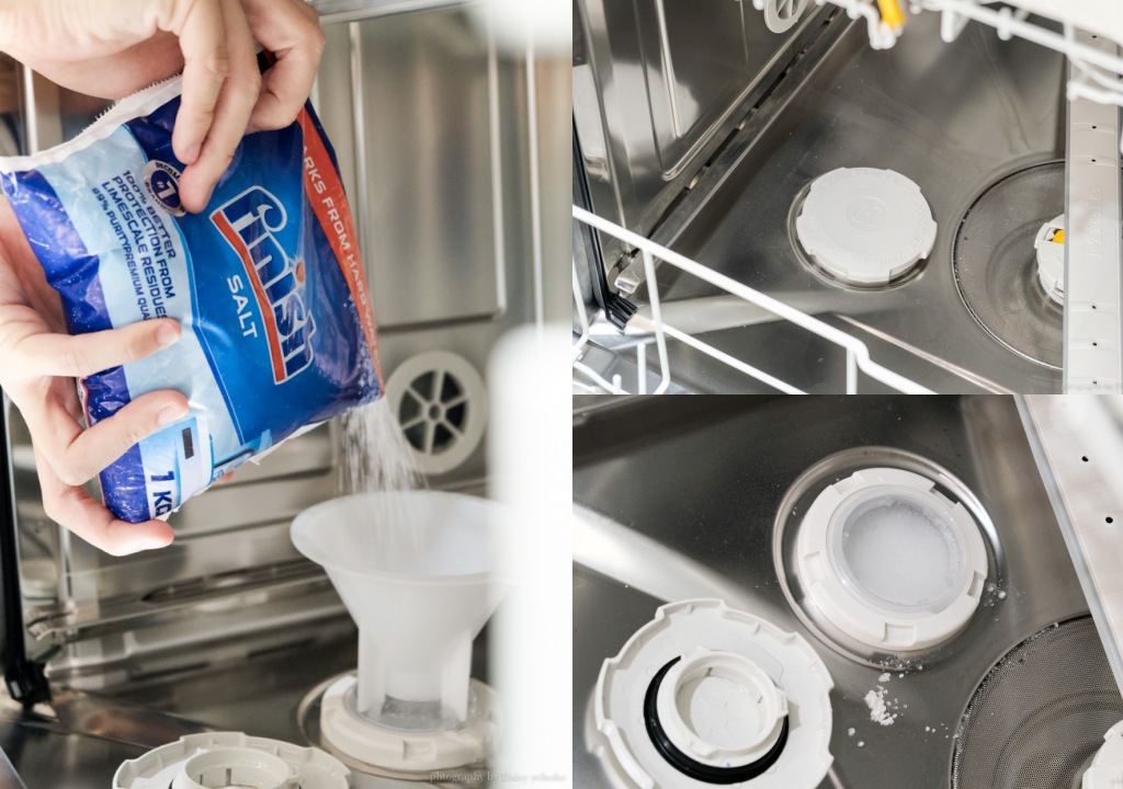 亮碟finish洗碗機強效洗滌劑+軟化鹽+光潔劑，洗碗機三寶推薦！洗得乾乾淨淨
