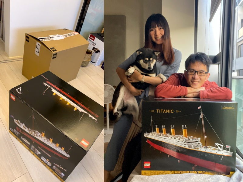 LEGO鐵達尼, 鐵達尼樂高價格, LEGO 10294, 樂高鐵達尼現貨, LEGO Titanic 2021, 鐵達尼號積木