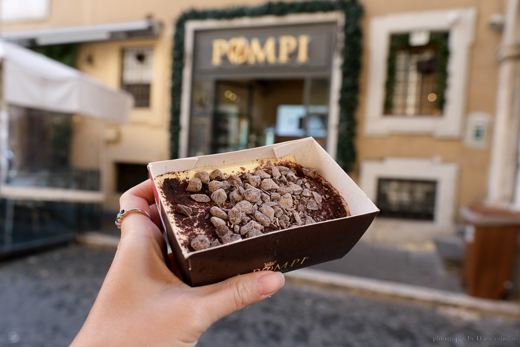 POMPI, 羅馬美食, 羅馬甜點, 羅馬提拉米蘇專賣店, 義大利提拉米蘇, Pompi Tiramisu