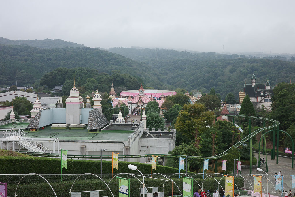 九州三麗鷗和諧樂園，跟 Hello Kitty 交換禮物！小小孩的遊樂園，卡通人物遊行超可愛！