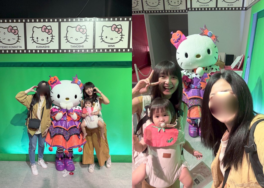 九州三麗鷗和諧樂園，跟 Hello Kitty 交換禮物！小小孩的遊樂園，卡通人物遊行超可愛！